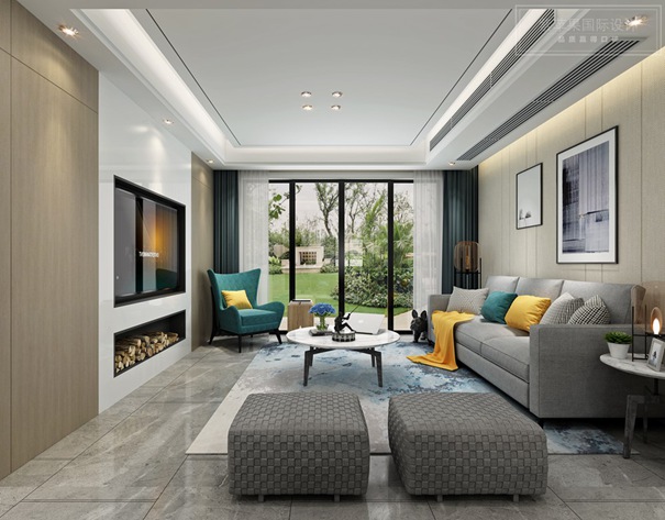 無錫紫蘋果裝飾 美式田園風(fēng)格