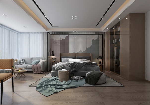 無錫紫蘋果裝飾 輕奢風(fēng)格裝修