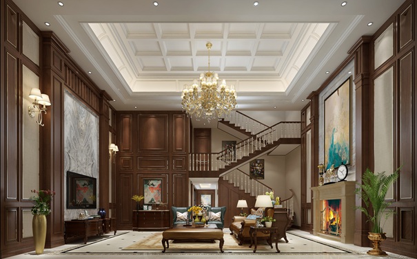 無錫紫蘋果裝飾 新中式風格