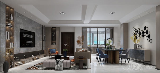 無錫紫蘋果裝飾 復(fù)式別墅