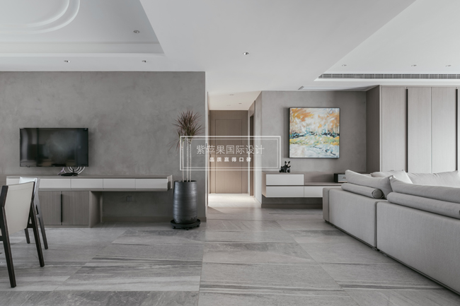 現(xiàn)代簡(jiǎn)約裝修案例，體現(xiàn)年輕人的活力！