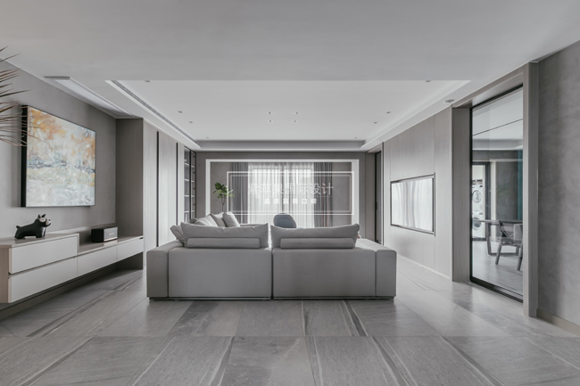 現(xiàn)代簡(jiǎn)約裝修案例，體現(xiàn)年輕人的活力！